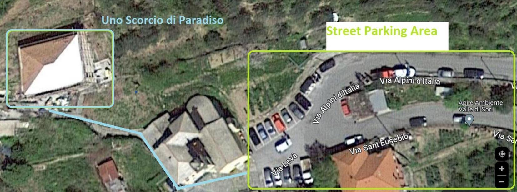 Uno Scorcio Di Paradiso Sori Bagian luar foto